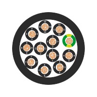 ÖLFLEX® CLASSIC 110 Black 0,6/1kV 25G1