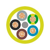 ÖLFLEX® CLASSIC 100 YELLOW 3G1,5