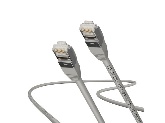 RJ45 PC Cat.6A S/FTP Y GY (LAT)