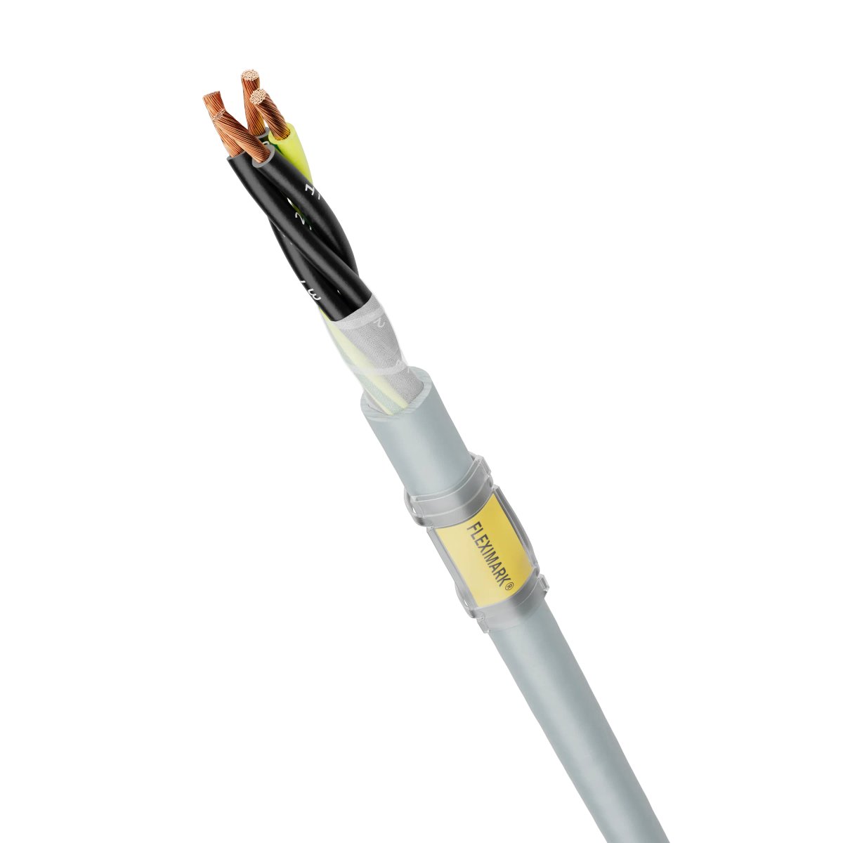 FCC Cable marker 6 YE