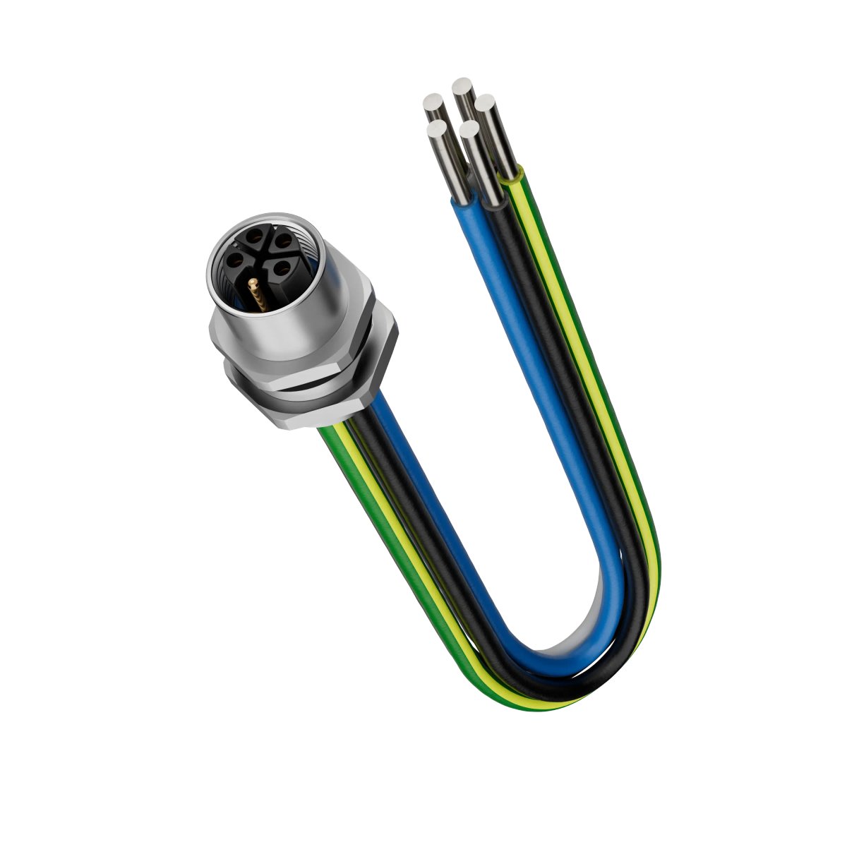 EPIC®  M12 FELF5F-0.5-M16