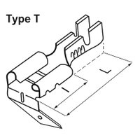 BLADE RECEPTACLES BA 285 F