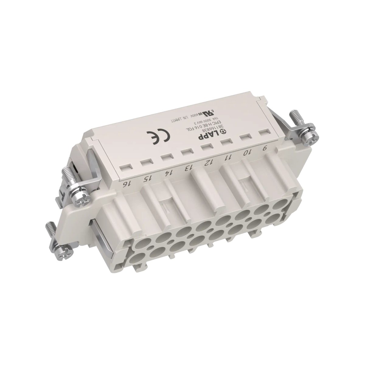 EPIC® H-BE 16 Push-In termination | LAPP オンラインショップ