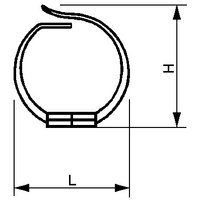 FLEXIBLE TRUNKING GMF HF-20 GY