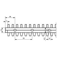 FLEXIBLE TRUNKING GMF HF-20 GY