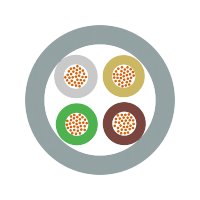 UNITRONIC® SPIRAL LiF2Y11Y 2x0,14/100