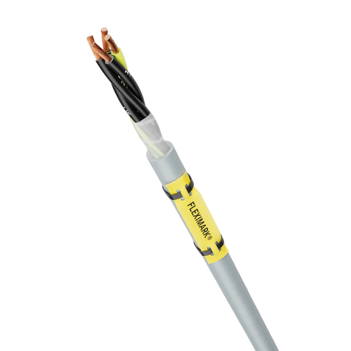 Cablelabel LFL 2H 9.9x26 YE/WH