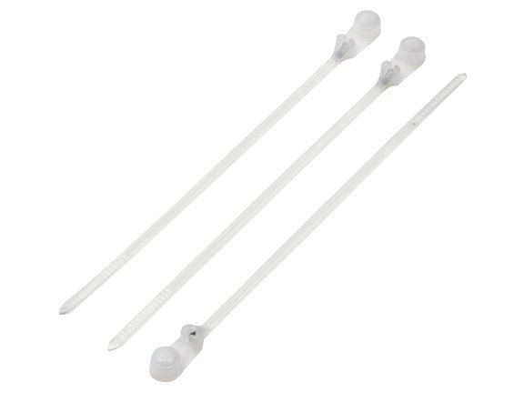 TY-RAP® Cable ties with steel nose for screwing on