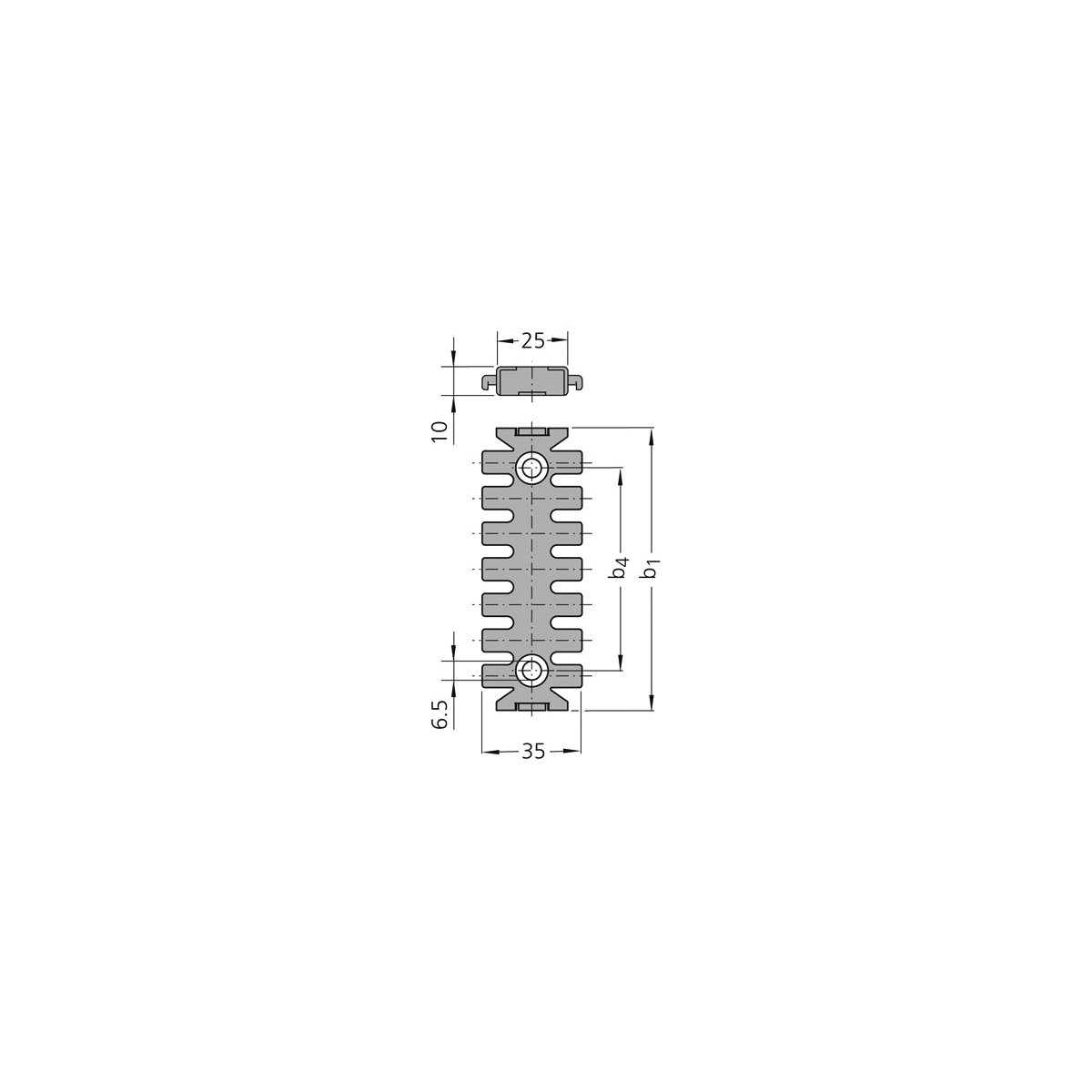 53661 FRONT END CONN. 1555