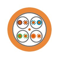 ETHERLINE® LAN Cat.6A F/FTP 4x2xAWG23 LSZ