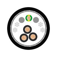 ÖLFLEX® SERVO zeroCM  3X1,5+1G1