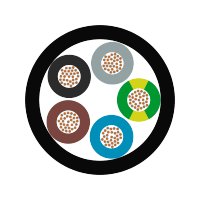 ÖLFLEX® HEAT 180 H05SS-F EWKF 2X0,75