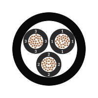 ÖLFLEX® TRAIN 340  600V 2X1,5