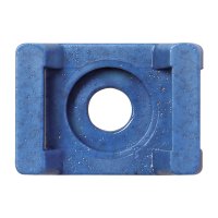 Detectable cable tie sockets Cable ties mount