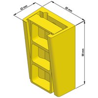 FKK Flat cable wedge clamps Cable wedge clamp