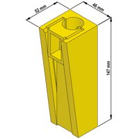 RKK Round cable wedge clamps cable clamp