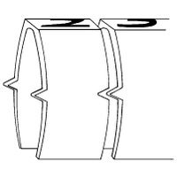 MARKING RINGS PLIOSNAP 0-0 WH