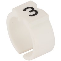MARKING RINGS PLIOSNAP 0-0 WH