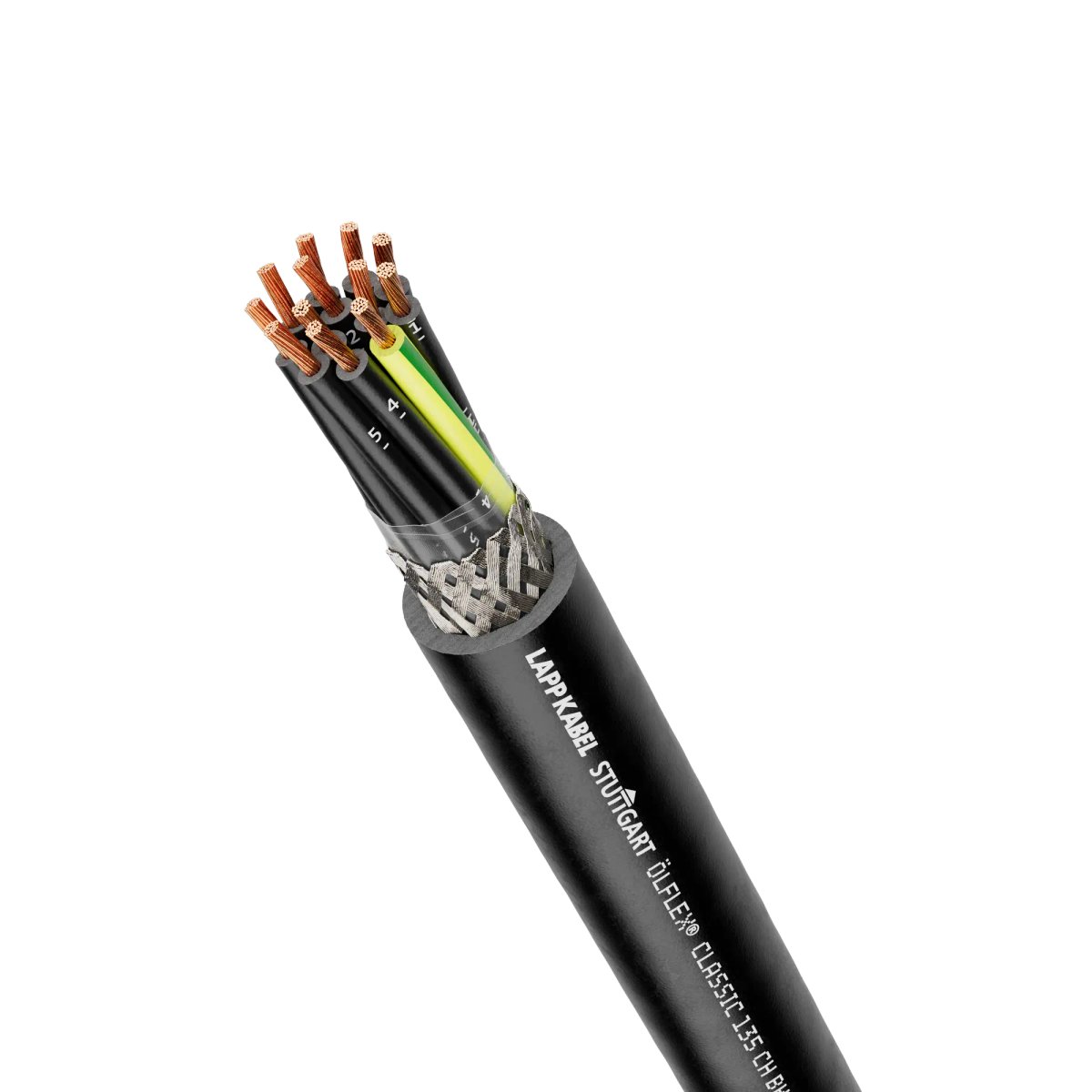 ÖLFLEX® CLASSIC 135 CH BK 0,6/1 kV コントロールケーブル
