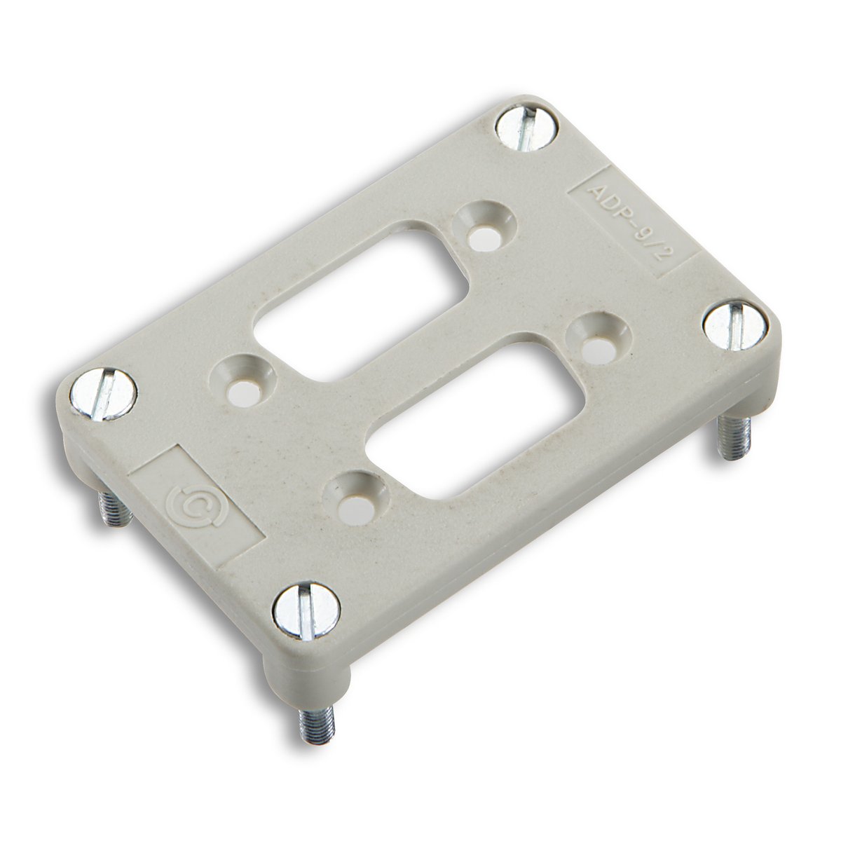 EPIC® Adapter plates for 2 D-Sub inserts Adapter plate