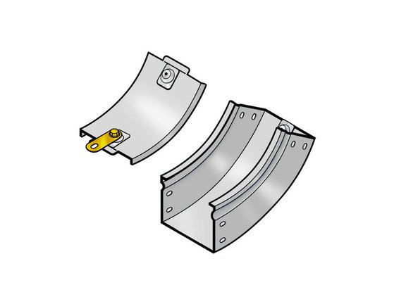 INNERSTIGARE för plåtkanaler 50mm och 75mm höga