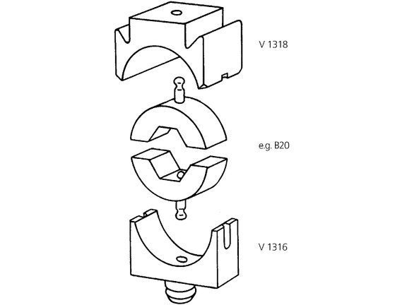 Die holders for system 1311