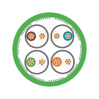 ETHERLINE® PN CAT.7 Y FLEX A