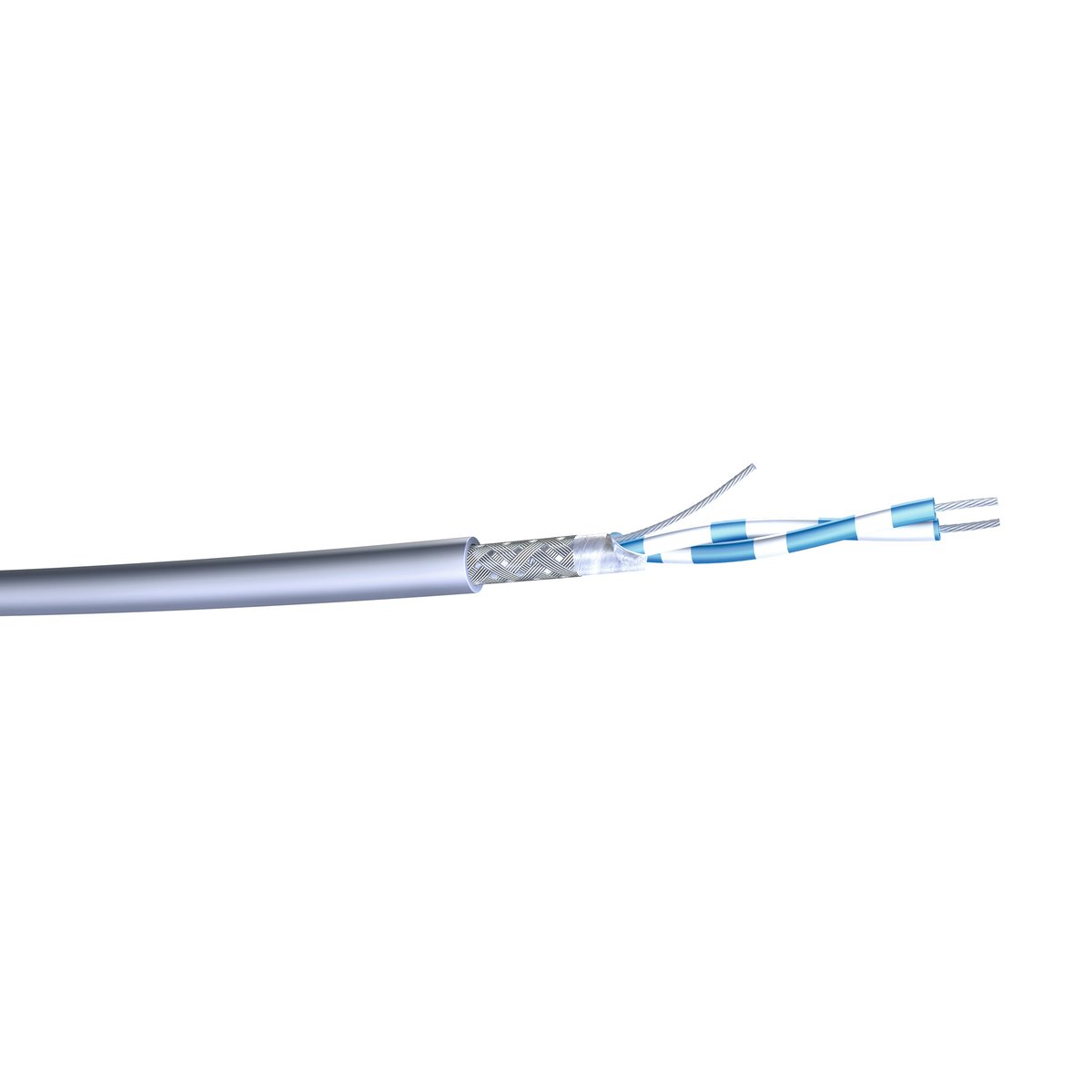 CABLE 1X2XAWG24 AL/CU LSZH 9841NH