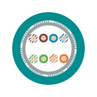 ETHERLINE® FD bioP Cat.5e 4x2x26/19AWG