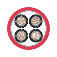UNIRAIL S 50264-3-2 300V MM FR 2X0,5