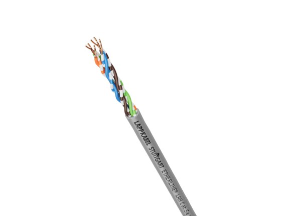 ETHERLINE® LAN Cat.5e U/UTP 4x2xAWG24