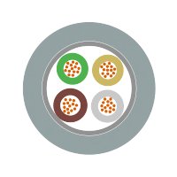 UNITRONIC® FD P plus A 2x0,14