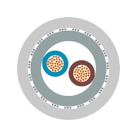 ÖLFLEX® CLASSIC 100 CY 300/500V 2X0,75