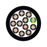 ÖLFLEX® CLASSIC 130 H BK 0,6/1 kV 2X1