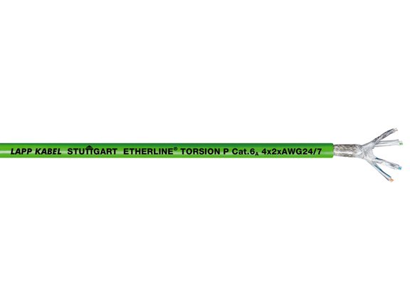 ETHERLINE® TORSION P CAT6A 4X2XAWG24/7