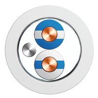 CABLE 1X2XAWG22 AL LSZH 7703NH WH