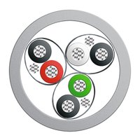 CABLE 2X2XAWG22 PARSKÄRM LSZH 8723NH