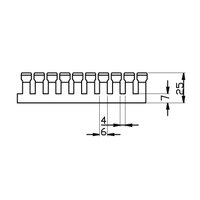 ECSH2540 KABELKANAL-HF 25X40 SLIDSET 2M