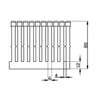 ECSH2540 KABELKANAL-HF 25X40 SLIDSET 2M