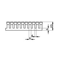 ECSH2540 KABELKANAL-HF 25X40 SLIDSET 2M