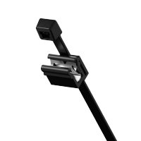 KABELBINDER CLIPSIDE FIXING UV BK