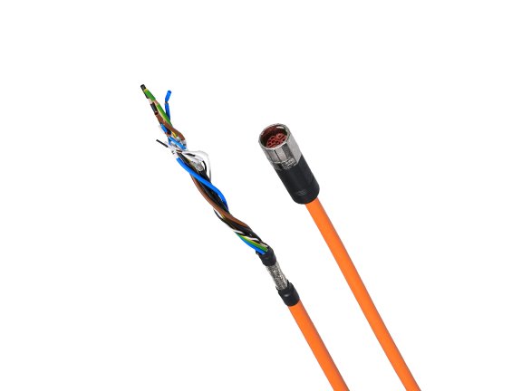 ÖLFLEX® CONNECT SERVO – LAPP solution compatible with Rockwell harnessing PVC version