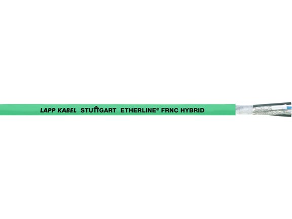 ETHERLINE® CAT5 FRNC HYBR 2X2XAWG22+4x1.5
