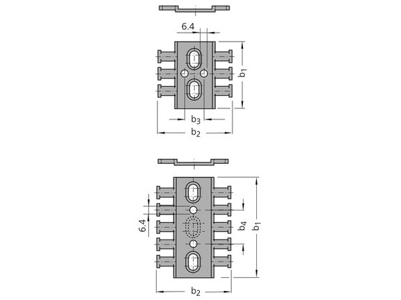 57330 ÄNDFÄSTE UNIFLEX 1665.050. RÖRL