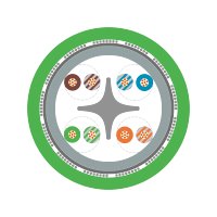 ETHERLINE® CAT.6A Y FLEX FC