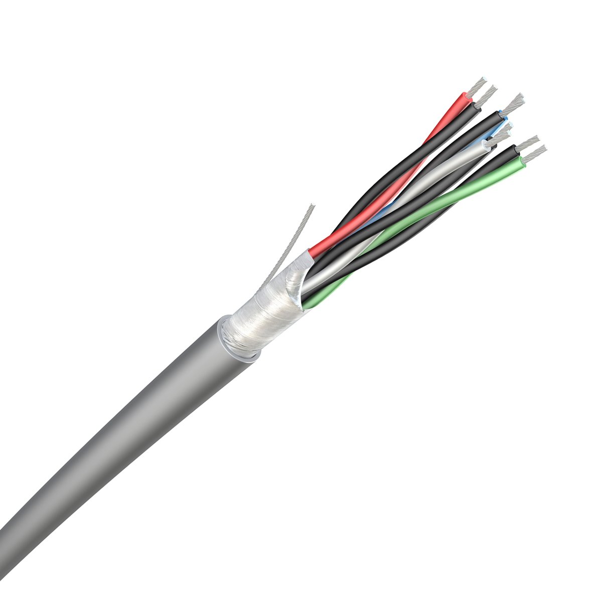 SHIELDED PAIR TWISTED DATA CABLE AWG 24 Datakabel med låg frekvens