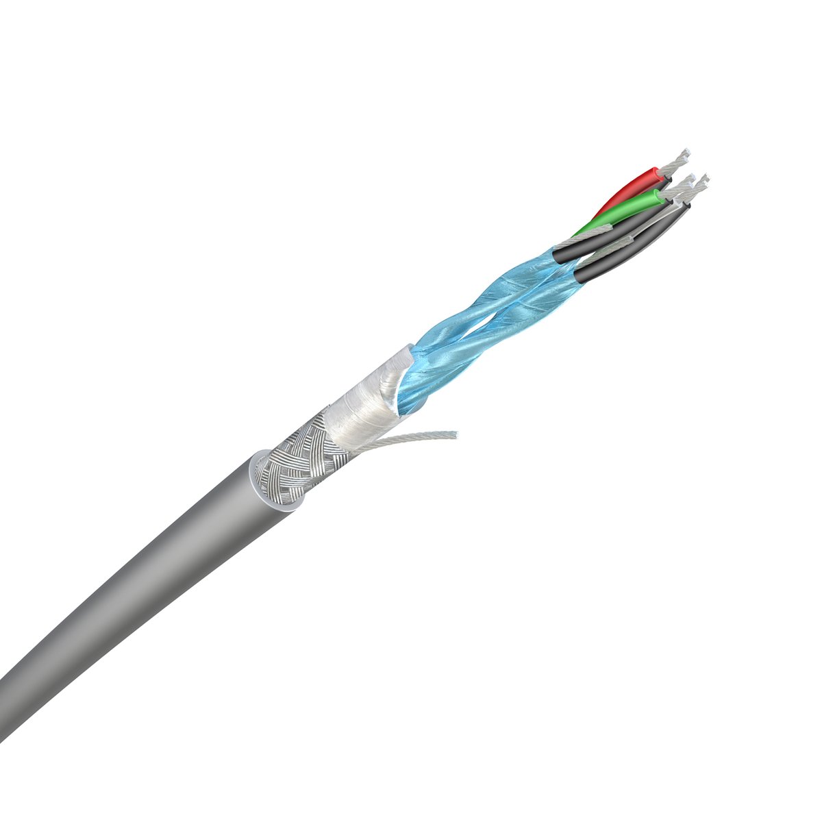 CABLE 3X2XAWG24 AL/AL/CU 8163