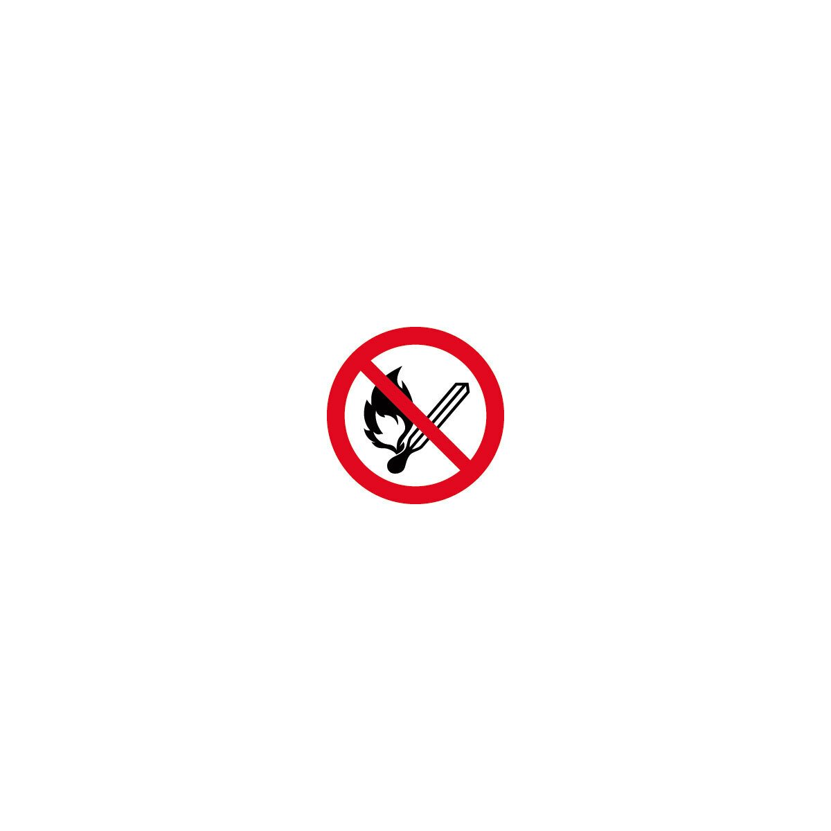 FLEXIMARK® Prohibition signs Prohibition sign