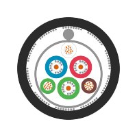 KOAXIAL-KABEL RGB CY 3XKX0,4/1,8+3X0,25