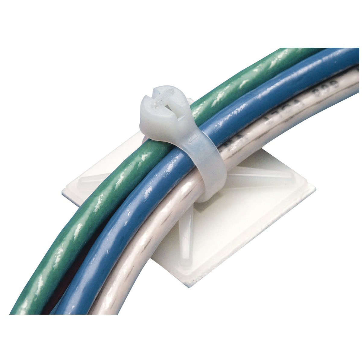 Tie socket self-adhesive Cable ties mount